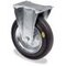 ESD-Bockrolle,Tragl. 115kg,Vollgummi-Bereifung,Rollenlager,ØxB 125x37mm