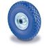 Rad, Tragl. 160kg, ØxB 260x85mm, Naben L 75mm, PU genoppt, Rollenlager