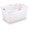 Konischer Behälter, HxLxB 400x830x570mm, 106l, PE, weiß