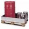 Paletten-Aufsatzwanne, f. 2x200l Fass, Auffangvol. 210l