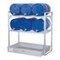 Abfüllregal,f. 6x60l Fass,HxBxT 1300x1320x630mm,2xGitterrost/Fassauflagen