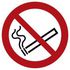 Verbotsschild, Rauchen verboten, Aufkleber, Folie, Standard, Ø 100mm