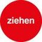 Türschild, Ziehen, Folie, selbstklebend, Ø 100mm