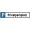 Parkplatzschild, 