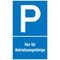 Parkplatzschild, 