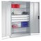 Großraum-Flügeltürenschrank, HxBxT 1950x1200x600mm, 3xStahlboden