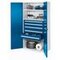Systemschrank, HxBxT 1950x1000x600mm, 2xStahlboden, 5 Schublade(n)