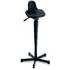 Stehhilfe, Sitz PU-Schaum schwarz, Sitz H 620-890mm, Gestell schwarz