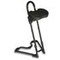 Stehhilfe, Sitz PU-Schaum schwarz, Sitz H 610-860mm, Gestell schwarz