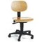 Arbeitsdrehstuhl, Standardsitz natur, Buche, Sitz HxBxT 420-550x440x380mm