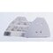 Schlauchhalter, f. Lochplatte, BxT 230x125mm, alufarben