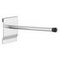 Universalhalter, f. Schlitzplatte, rund, L 200mm, Ø 12mm, alufarben