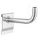 Rohrhalter, f. Schlitzplatte, L 160mm, alufarben