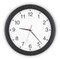Wanduhr,Funk,arabische Zahlen,Ziffernblatt weiß,Ø 300mm,Gehäuse schwarz