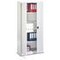 Universalschrank, HxBxT 1950x940x400mm, 4xStahlboden, Zyl.-Schl., Sockel