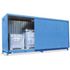 Gefahrstoff-Regalcontainer,max. 6xKTC/IBC,stehend,HxBxT 2245x6940x1530mm