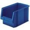 Sichtlagerkasten, HxBxT 150x213x330/301mm, PP, blau