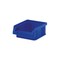 Sichtlagerkasten, HxBxT 50x102x89/76mm, PP, blau