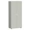 Büroschrank, HxBxT 1810x800x420mm, 4xHolzboden, 5 OH, Korpus lichtgrau
