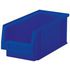 Sichtlagerkasten, HxBxT 125x150x230/205mm, PP, blau