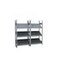 Schrägbodenregal,Grund+Anbau,HxBxT 2000x2670x535mm,Feldl. 300kg,einseitig