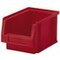 Sichtlagerkasten, HxBxT 125x150x290/265mm, PP, rot