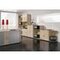 Büroregal, HxBxT 2160x800x420mm, 3 OH Regal/2 OH Schrank, 1 HR-Auszüge