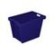 Euronorm-Drehstapelbehälter, HxLxB 400x600x400mm, 70l, PE, blau