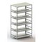 Aktenregal, Grundfeld, HxBxT 1850x1004x604mm, Fachlast 80kg, 6xStahlboden
