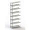 Aktenregal, Anbaufeld, HxBxT 2500x1002x304mm, Fachlast 80kg, 8xStahlboden