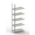 Aktenregal,Anbaufeld,HxBxT 1850x752x300mm,Fachlast 80kg,5xStahlboden,5 OH