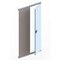 Flügeltür, f. Steckregal, HxB 2000x1000mm, Drehgriff, Stahl, RAL7035