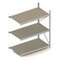Weitspannregal,Anbaufeld,HxBxT 2200x1851x1050mm,Fachl. 600kg,3xHolzboden