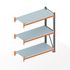 Weitspannregal, Anbaufeld, HxBxT 2200x1910x800mm, Fachl. 1800kg