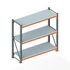 Weitspannregal, Grundfeld, HxBxT 2200x2395x800mm, Fachl. 1900kg
