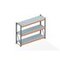 Weitspannregal, Grundfeld, HxBxT 2200x2870x800mm, Fachl. 2400kg
