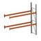 Palettenregal,Anbaufeld,HxBxT 2700x2785x800mm,2xTraversen,6 Stellplätze