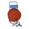 Abrollgerät, f. PP-Band, f. 200-406mm Kern, rot