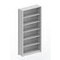 Büroregal, Grundfeld, HxBxT 2200x1056x335mm, 7xStahlboden, 6 OH