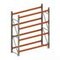 Weitspannregal,Grundfeld,HxBxT 2700x2395x800mm,Fachl. 1900kg,4xTraversen