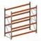 Weitspannregal,Grundfeld,HxBxT 2700x2870x1100mm,Fachl. 2400kg,4xTraversen