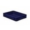 Euronorm-Stapelbehälter,HxLxB 75x400x300mm,7l,PP,blau,Wände geschlossen