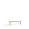 Sitzbank, LxT 1600x460mm, Holzleisten, Gestell grau, stapelbar