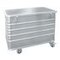 Alu-Kastenwagen,Tragl. 200kg,322l,HxLxB 770x990x580mm,Deckel anscharniert