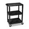 Kunststoff-Etagenwagen, Tragl. 150kg, 3 Etage(n), Ladefl. LxB 610x460mm