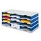 Sortierstation,12xDIN C4,f. Schrankeinbau,HxBxT 293x723x331mm,Polystyrol