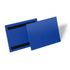 Etikettentasche, DIN A5, quer, HxB 163x223mm, Rückseite magnetisch, PP