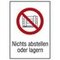 Verbotsschild, 