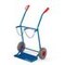 Flaschenkarre, Tragl. 100kg, 2x20l Flasche, m. Kette, RAL5010