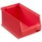 Sichtlagerkasten, HxBxT 125x145x235mm, PP, rot